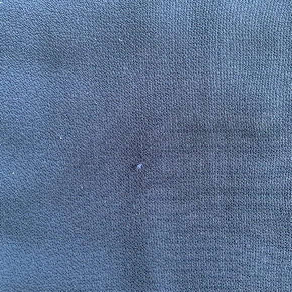 Sienna Sky Navy Cold Shoulder Flutter Blouse - Picture 7 of 7